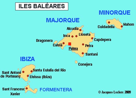 Baléares Ferries, Réservez votre Billet de bateau Ibiza, Majorque, Minorque, Formentera